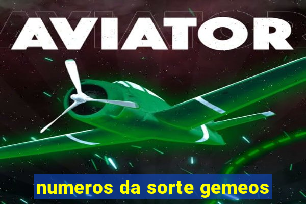 numeros da sorte gemeos