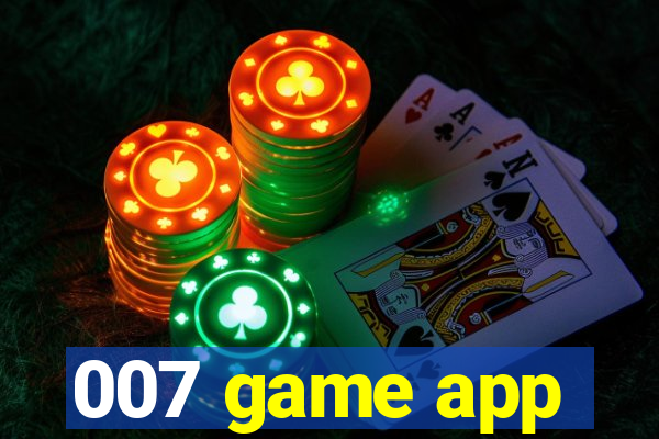 007 game app
