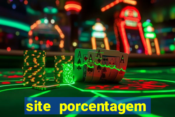 site porcentagem slots pg