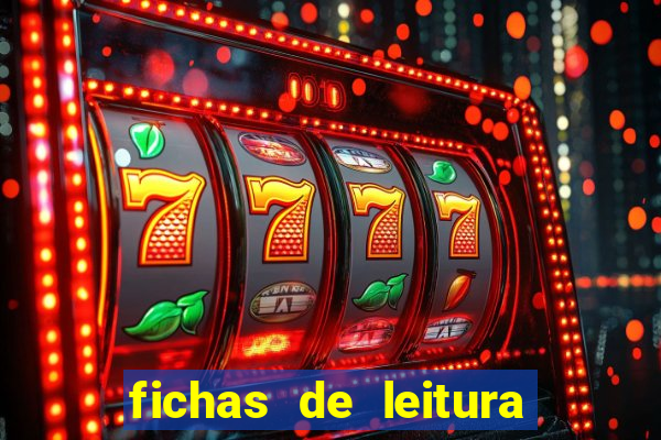 fichas de leitura para alfabetizar