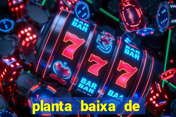 planta baixa de campo de futebol society