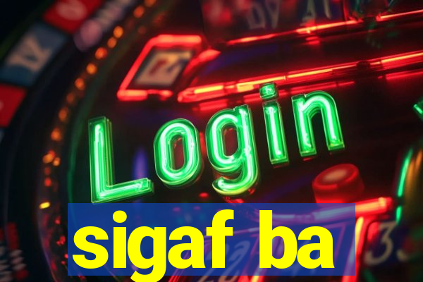sigaf ba