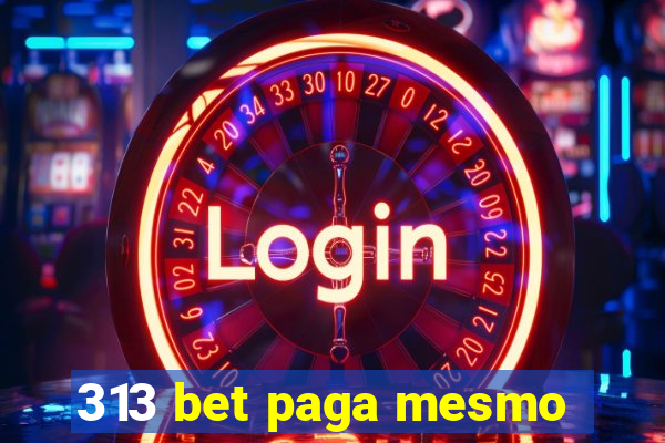 313 bet paga mesmo