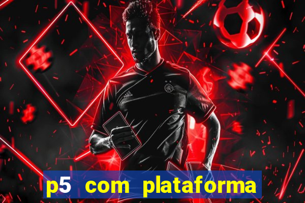 p5 com plataforma de jogos
