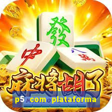p5 com plataforma de jogos