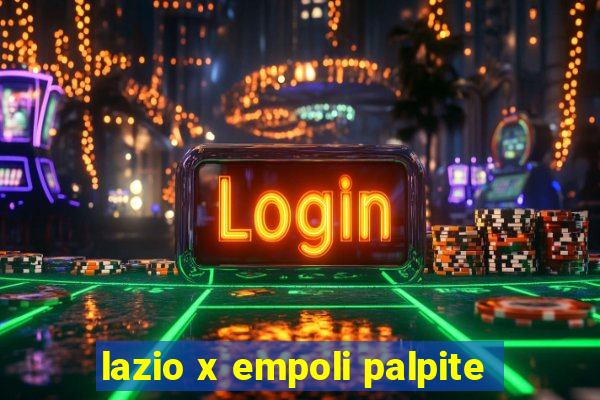 lazio x empoli palpite