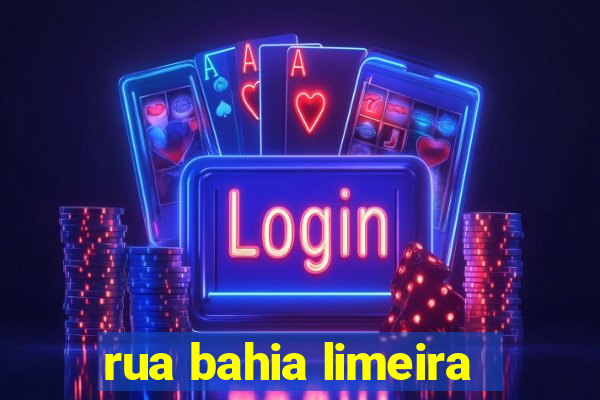 rua bahia limeira