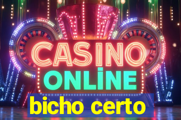 bicho certo