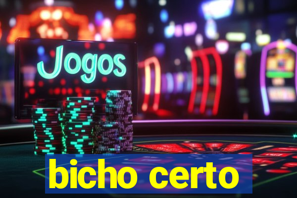 bicho certo