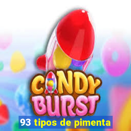 93 tipos de pimenta