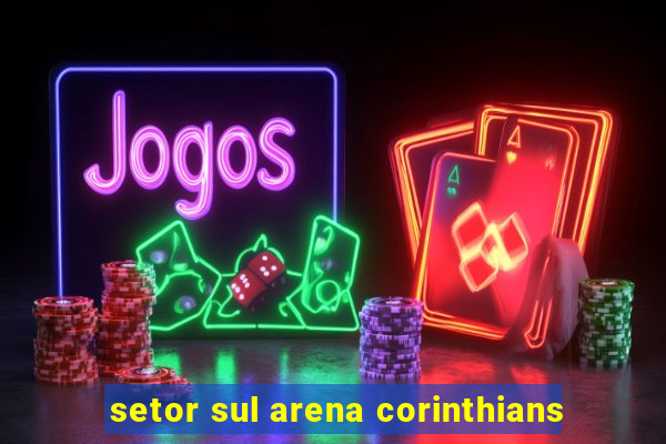 setor sul arena corinthians
