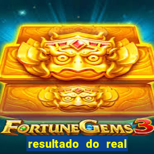 resultado do real cap deste domingo