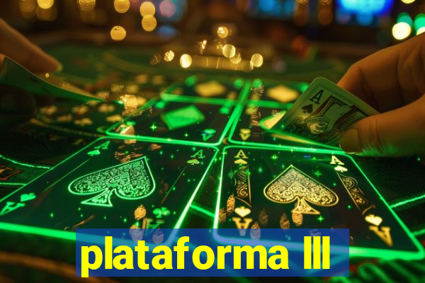 plataforma lll
