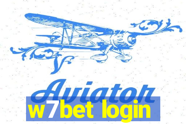 w7bet login