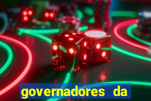 governadores da bahia por ano