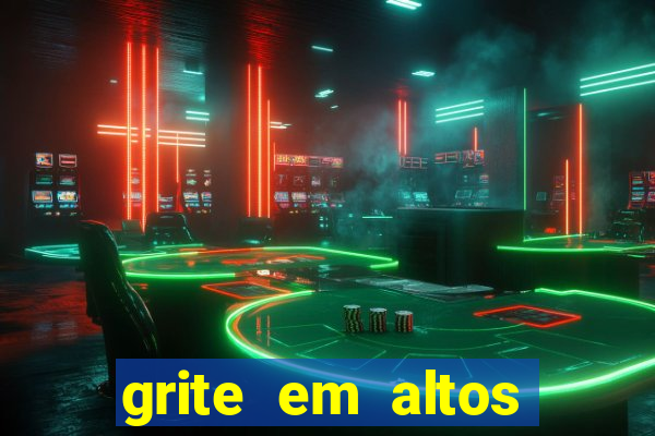 grite em altos brados, disse aquele que lutou contra o caos com caos