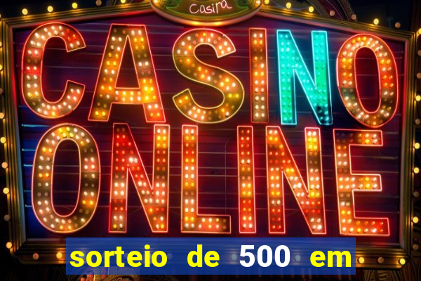 sorteio de 500 em cash toda segunda feira novibet como funciona