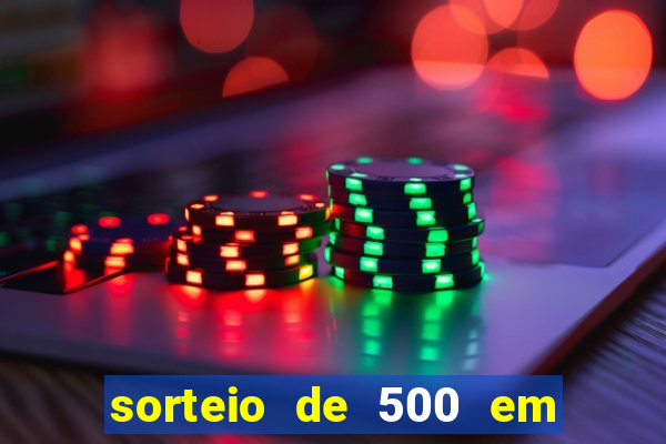 sorteio de 500 em cash toda segunda feira novibet como funciona