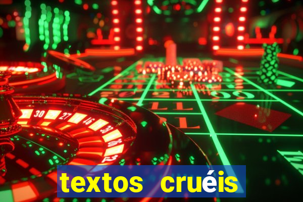 textos cruéis demais para serem lidos rapidamente pdf