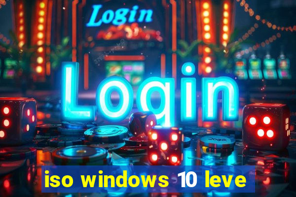 iso windows 10 leve