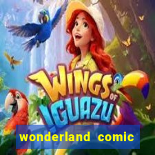 wonderland comic studio alphabet