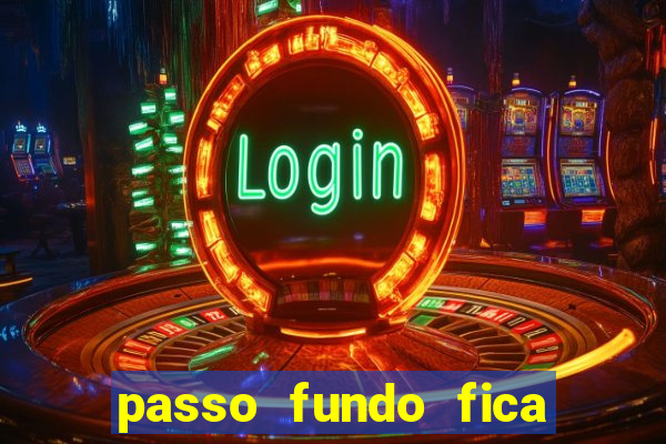 passo fundo fica perto de qual cidade