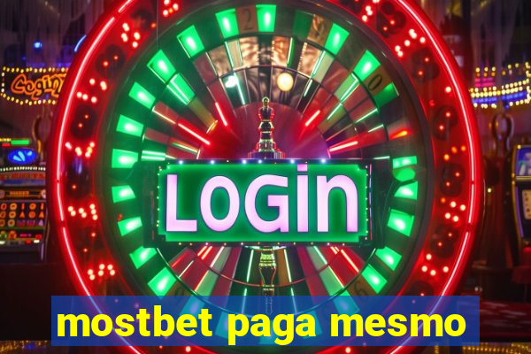 mostbet paga mesmo
