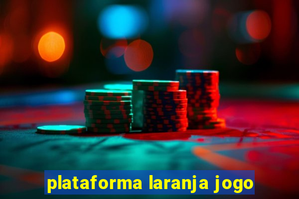 plataforma laranja jogo